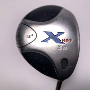 Callaway X Hot 3 Fairway Wood 15* Fujikura Banzai 65g Regular RH +1''