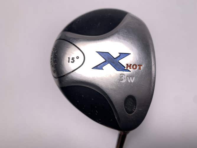 Callaway X Hot 3 Fairway Wood 15* Fujikura Banzai 65g Regular RH +1''