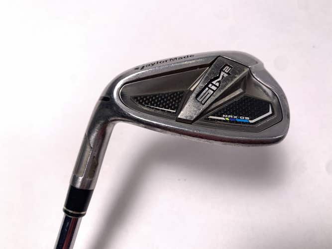 TaylorMade SIM2 MAX OS Pitching Wedge PW KBS Max MT Wedge Steel Mens LH