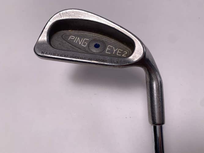 Ping Eye 2 Single 4 Iron Blue Dot 1* Up Karsten ZZ-Lite Regular Steel Mens RH