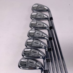 Callaway Rogue Pro Iron Set 4-PW Project X LZ 6.0 95g Stiff Steel Mens RH