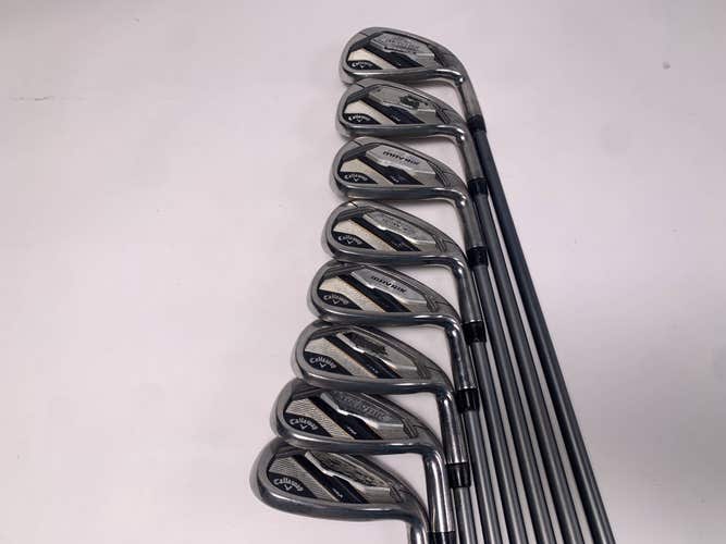 Callaway Mavrik Max Iron Set 5-PW+GW+SW Project X Catalyst 5.5 65g Regular RH
