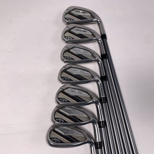 Callaway Mavrik Iron Set 5-PW+GW Project X Catalyst 75 6.0 Stiff Mens RH