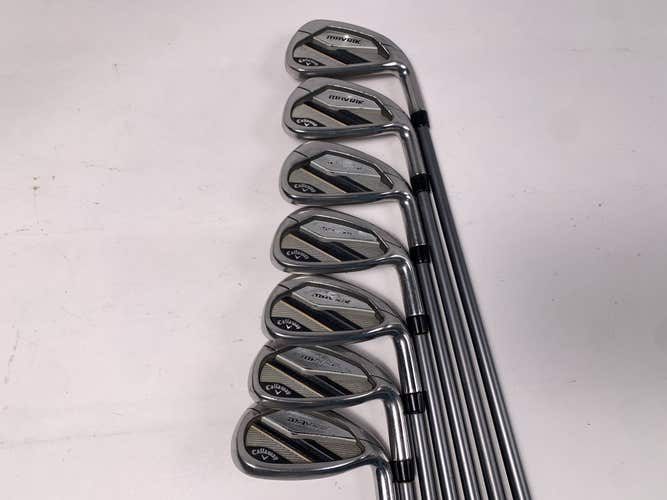 Callaway Mavrik Iron Set 5-PW+GW Project X Catalyst 75 6.0 Stiff Mens RH