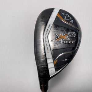 Callaway X2 Hot 4 Hybrid 22* 65g Stiff Graphite Mens LH