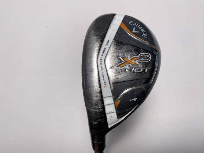 Callaway X2 Hot 4 Hybrid 22* 65g Stiff Graphite Mens LH