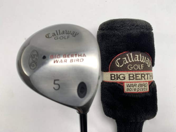 Callaway Big Bertha Warbird 5 Fairway Wood 18* RCH 96 Firm Graphite Mens RH HC