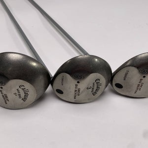 Callaway Original Great Big Bertha Wood Set Driver 3 5 | 9* 15* 18* Regular RH