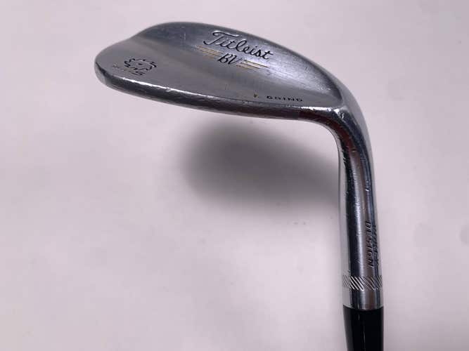 Titleist Vokey SM5 Tour Chrome Lob Wedge LW 58* 4 Bounce L-Grind Wedge Mens RH