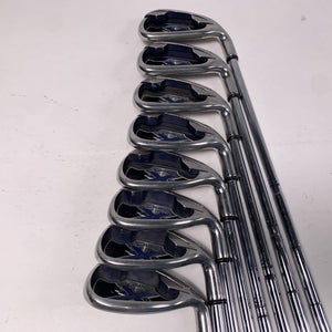 Callaway X-20 Iron Set 5-PW+GW+SW DG X100 Extra Stiff Steel Mens RH