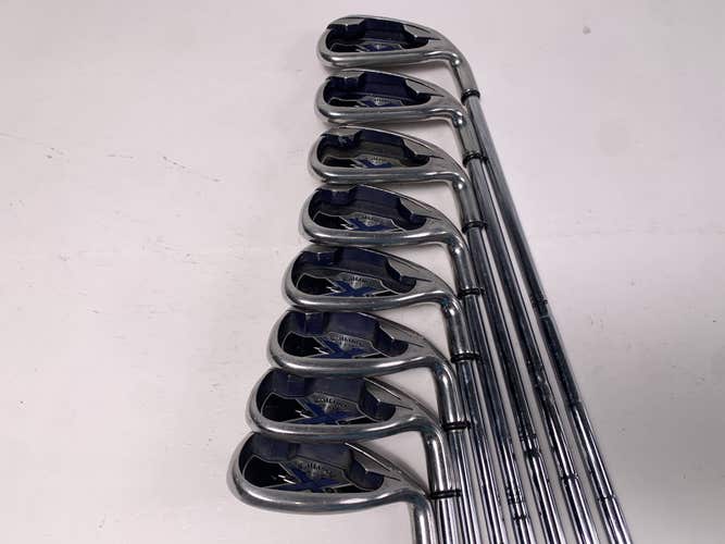 Callaway X-20 Iron Set 5-PW+GW+SW DG X100 Extra Stiff Steel Mens RH