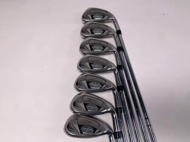 Callaway Rogue X Iron Set 5-PW+GW KBS Max 90g Stiff Steel Mens RH