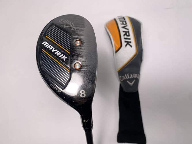 Callaway Mavrik Max 8 Hybrid 33* Project X Catalyst 5.0 55g Senior RH HC