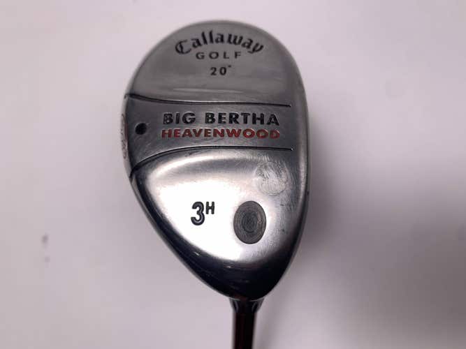Callaway Big Bertha Heavenwood 3 Hybrid 20* RCH 75w Regular Graphite Mens RH