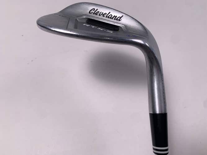 Cleveland RTX 3 Cavity Back Tour Satin Lob Wedge LW 58* 9 DG Wedge Steel Mens RH