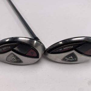Callaway Razr X HL 4 & 5 Hybrid Set 24* 27* 50g Ladies Graphite Womens RH
