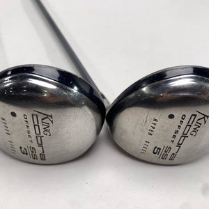 Cobra SS Hyper Steel 3 & 5 Fairway Wood Set 15* 18* Graphite Design Ladies RH