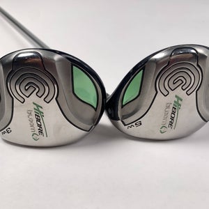 Cleveland Hibore Bloom Womens 3 & 5 Fairway Wood Set 15* 18* YSQt Ladies RH