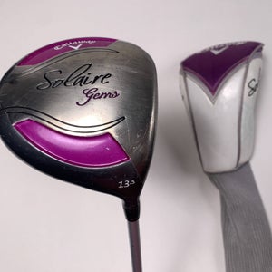 Callaway Solaire Gems Driver 13.5* Solaire 55g Regular Graphite Mens RH HC- Dent