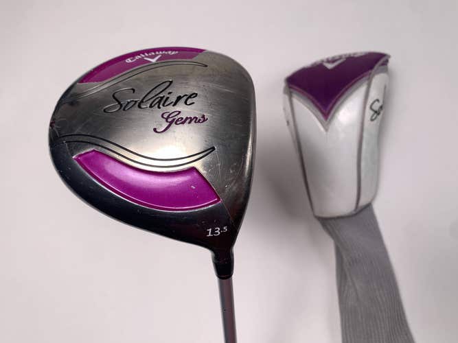 Callaway Solaire Gems Driver 13.5* Solaire 55g Regular Graphite Mens RH HC- Dent