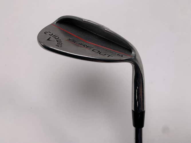 Callaway Sure Out Lob Wedge LW 64* KBS 90g Wedge Steel Mens RH