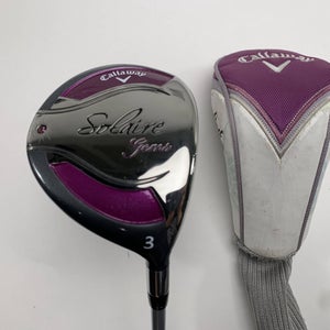 Callaway Solaire Gems 3 Fairway Wood 15* 55g Ladies Graphite Womens RH HC