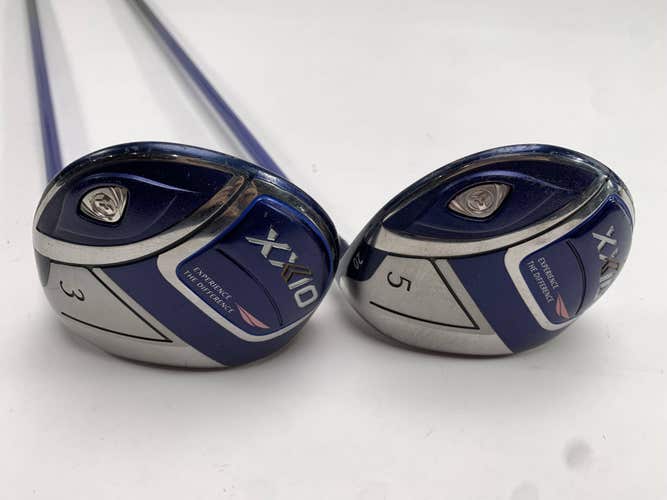 XXIO Eleven Ladies 3 & 5 Fairway Wood Set 16* 20* MP1100 L 35g Ladies RH