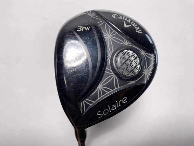 Callaway Solaire 2018 3 Fairway Wood 15* Ladies LH Undersize Grip