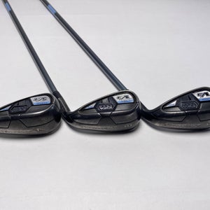 Adams Idea Tech V3 Hybrid Iron Set 7-9  Bassara 50g Senior Mens RH