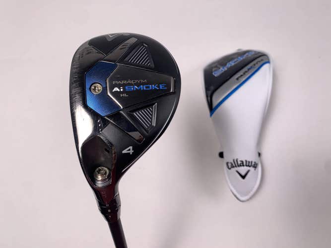 Callaway Paradym Ai Smoke HL 4 Hybrid 21* Cypher Sixty 5.5 60g Regular LH HC
