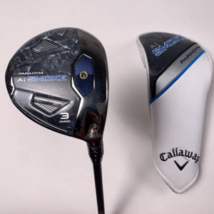 Callaway Paradym Ai Smoke Max 3 Fairway 15*  Tensei Blue AV Xlink Regular RH HC