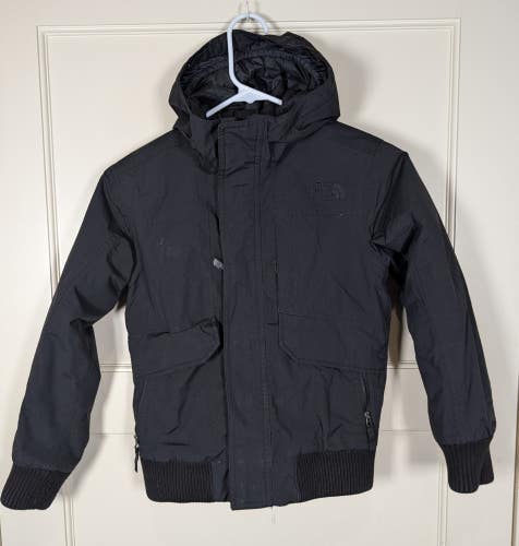 The North Face Hyvent 550 Down Puffer Jacket Parka Boy's Size: S (7/8) Black