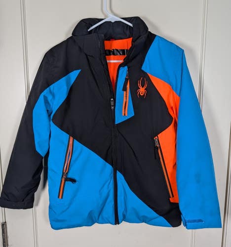 Spyder Aramageddon Ski Jacket  Waterproof Hooded Boy's Size: 14 Winter Warm