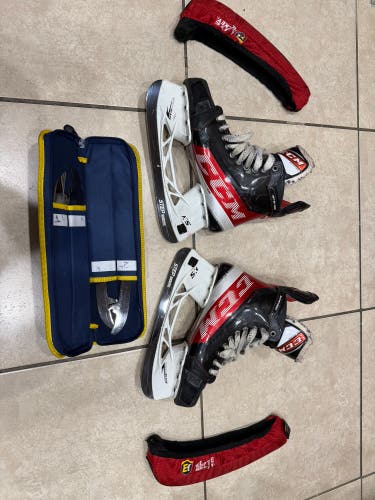2021 CCM JetSpeed FT4 Pro Hockey Skates Regular Width 8.5 (Used)
