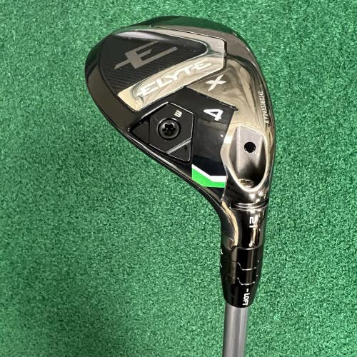 Callaway Elyte X Hybrid #4 21 Men's Right Hand Regular Flex Denali 5.5 Graphite