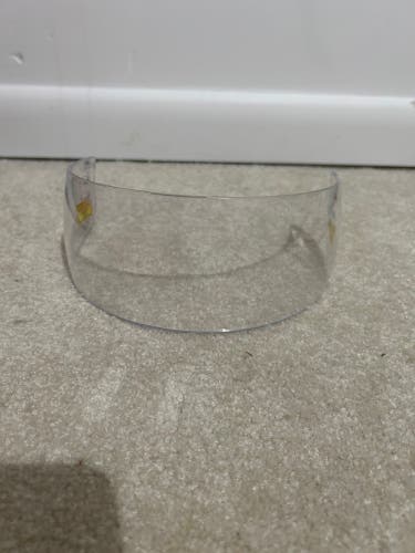 Bauer Pro Straight Visor Clear Visor (Used)