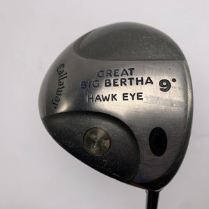 Callaway Hawkeye Driver 9* Hawk Eye Gems UL Firm Graphite Mens RH