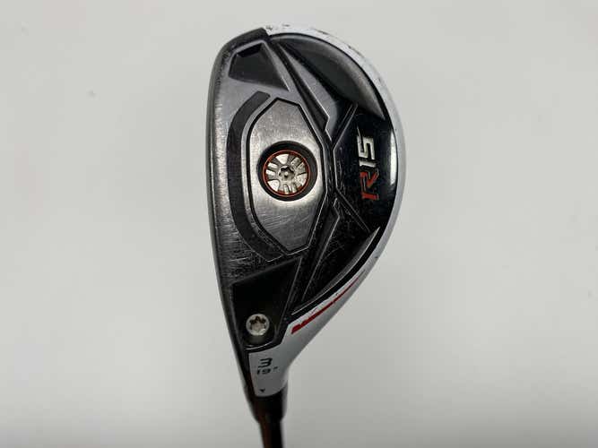 TaylorMade R15 3 Hybrid 19* Fujikura Speeder 77 Evolution Stiff Graphite Mens LH