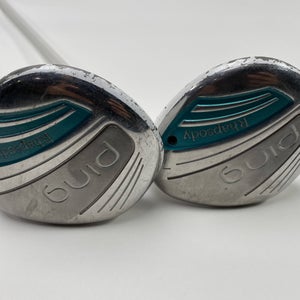 Ping Rhapsody 2015 5 & 7 Fairway Wood Set 18* 21* ULT220 Lite Ladies RH