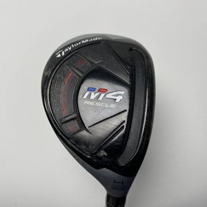 TaylorMade M4 4 Hybrid 22* Fujikura Atmos 5A Senior Graphite Mens RH