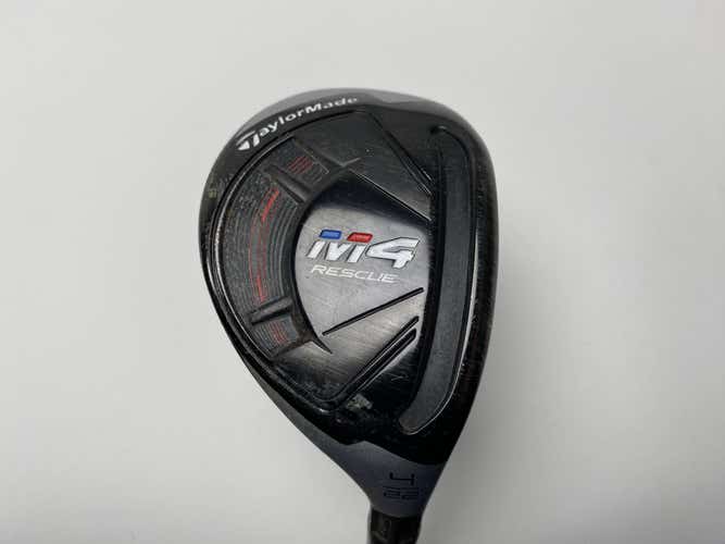 TaylorMade M4 4 Hybrid 22* Fujikura Atmos 5A Senior Graphite Mens RH