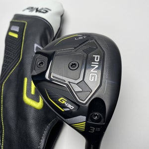 Ping G430 LST 3 Fairway Wood 15* Tour 2.0 65g Stiff Graphite Mens RH HC