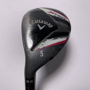 Callaway X Hot 2013 5 Hybrid 25* 50g Ladies Graphite Womens LH