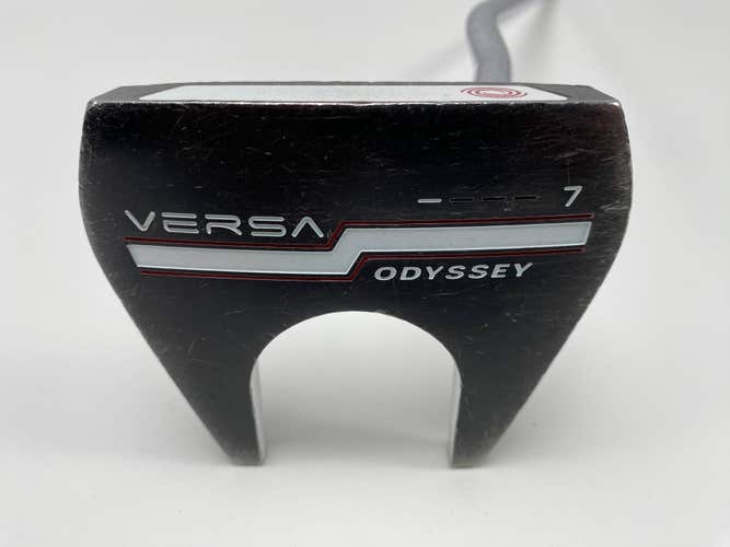 Odyssey Versa 7 Black White Black Putter 31" Men's RH