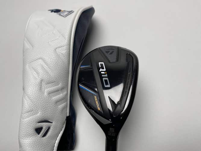 TaylorMade Qi10 5 Hybrid 25* Ventus Blue TR HB 5A Senior Graphite Mens RH HC