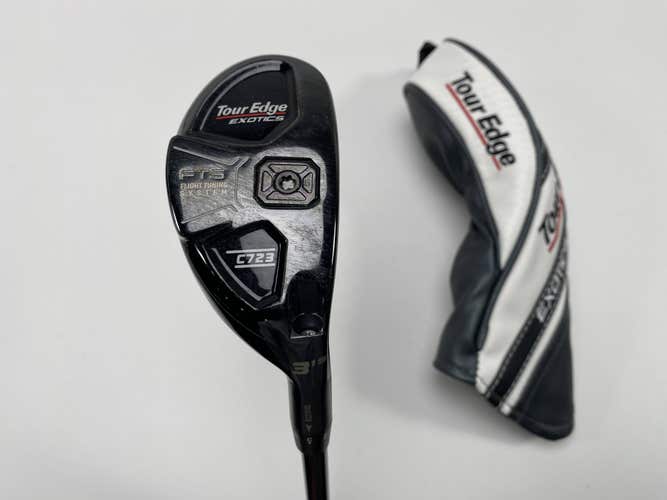 Tour Edge Exotics C723 3 Hybrid 19* Tensei Blue AV Series 65g Stiff RH HC