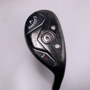 Callaway Apex 19 3 Hybrid 20* Project X Catalyst 6.0 70g Stiff Graphite Mens RH