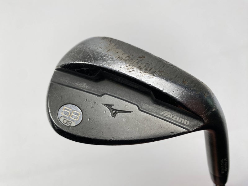 Mizuno S18 Gunmetal Black Lob Wedge LW 58* 8 Bounce Wedge Steel Mens RH