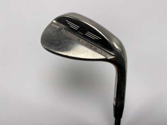 Titleist Vokey SM8 Tour Chrome Wedge 58* 12 Bounce D-Grind Wedge Steel Mens RH