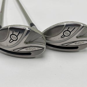 Adams Idea 2014 5 & 6 Hybrid Set 25* 28* Grafalloy Idea 50g Ladies RH